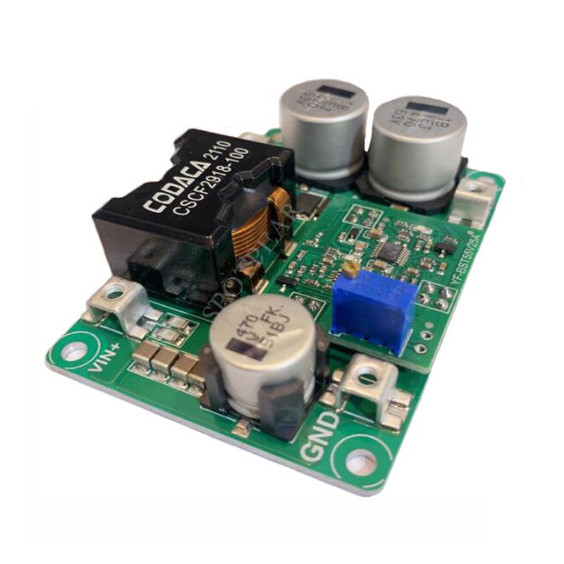 Adjustable DC Boost Module 5-32V Input, 12-52V Output, High Power 18A for 12V/24V/48V Systems