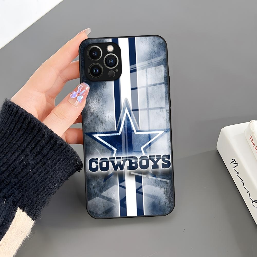 

D-dallas cowboys-S Чехол для телефона из закаленного стекла Для iPhone 15 Pro Max 14 13 12 Mini 11 X XR XS Max 8 7 Plus SE Задняя крышка iPhone15 Pro