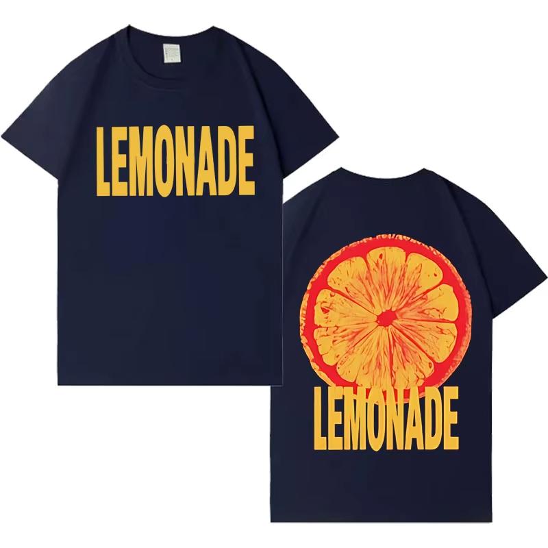 Rendy Graphics Double Sided Print Tshrits  Cotton Aesthetic Harajuku Tee Unisex Comfort Loose Short Sleeve Tshrit