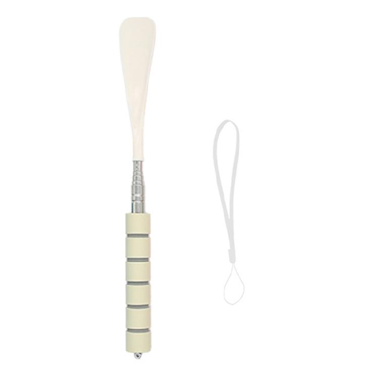 Foldable Stainless Steel Footwear Assistant Stainless Steel Telescopic Extendable Long Shoe Horn Shoe Lift Helper Tool