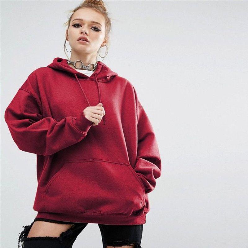 Cozy Autumn And Winter Pure Color Sweater With Long Bat Sleeves
