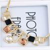 Exaggerated Statement Necklace For Women Bohemian Multicolor Stone Necklaces Big Discount Fashion Jewelry Clearance Sale