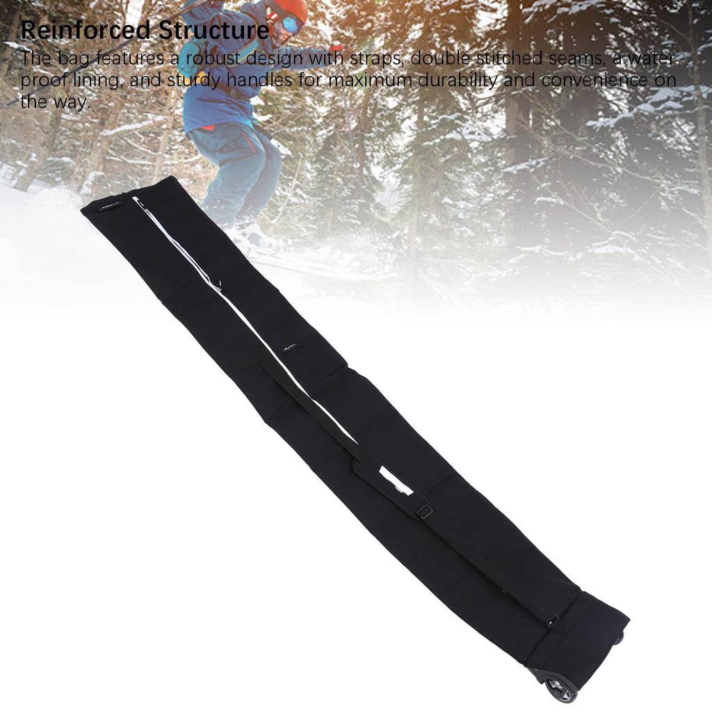 Padded Snowboard Bag 600D Oxford Cloth Water Proof Lining Ski and Snowboard Bag with Wheels 200cm