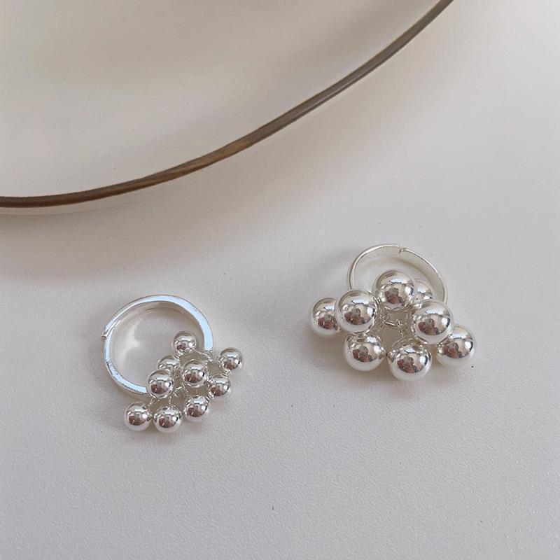 Geometric Open Adjustable Ring: Women's Korean Style, Fashionable and Versatile Index Finger Ring