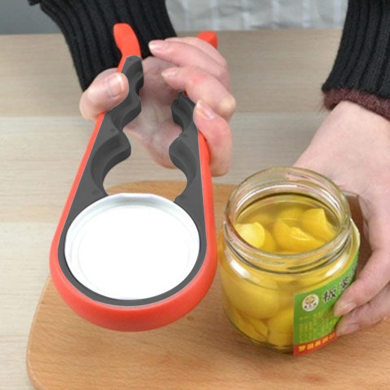 Multifunctional cap opener, labor-saving and non-slip, creative bottle opener, can opener, twist cap opener