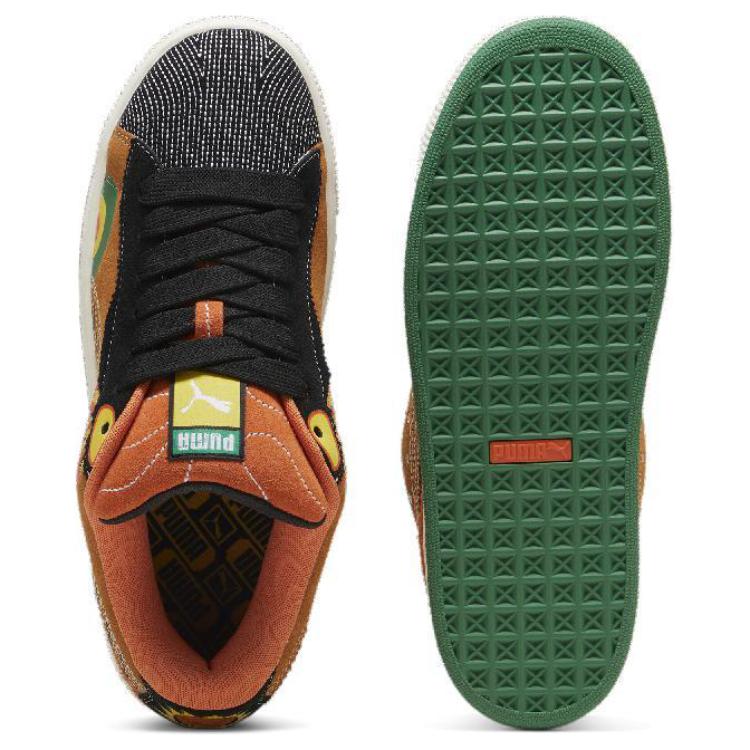 Puma Semišový XL Balíček Dia De Los Muertos - Karamelové Unisex Tenisky Oranžová Karamel-Latte Černá 398409-02