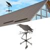 Weathervane Crow Ornament Wind Vane Weathercock Iron Metal Weather Vane for Outdoor Garden Farmhouse
