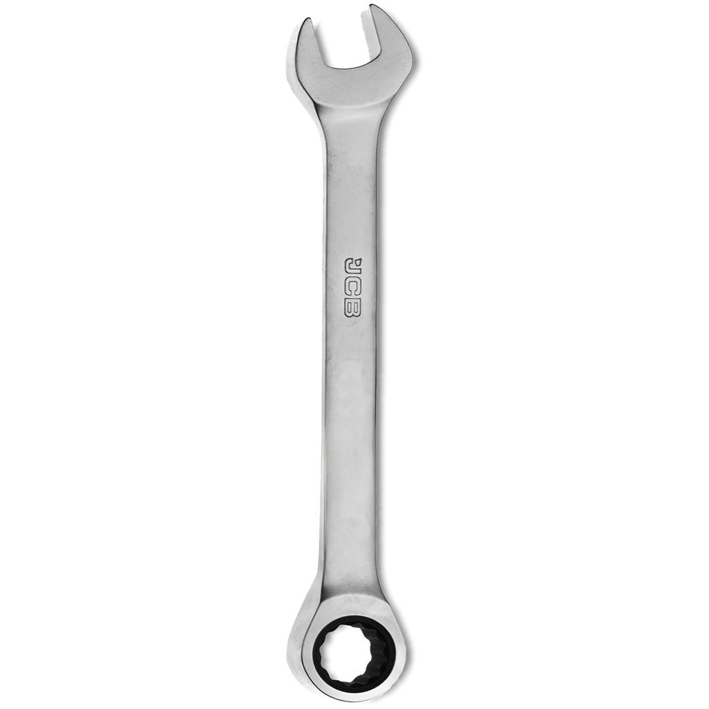 JCB 2-sided Ratchet Open-end Wrench 11mm Cr-V 12-point