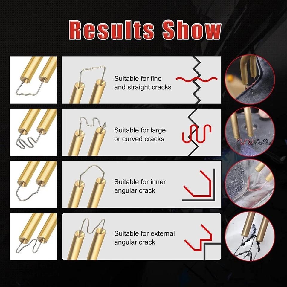 NEW Car Bumper Repair Welding Gun Hot Stapler Plastic Welding Machine Bumper Repair Kit Soldering Iron For Plastic Repair