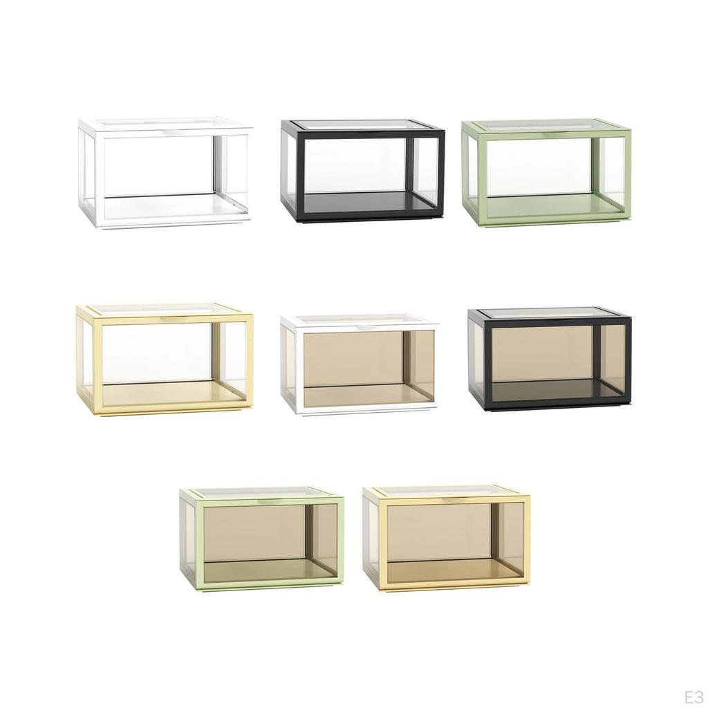 Clear Acrylic Display Case Car Model Rack for Toys Collectibles Statue