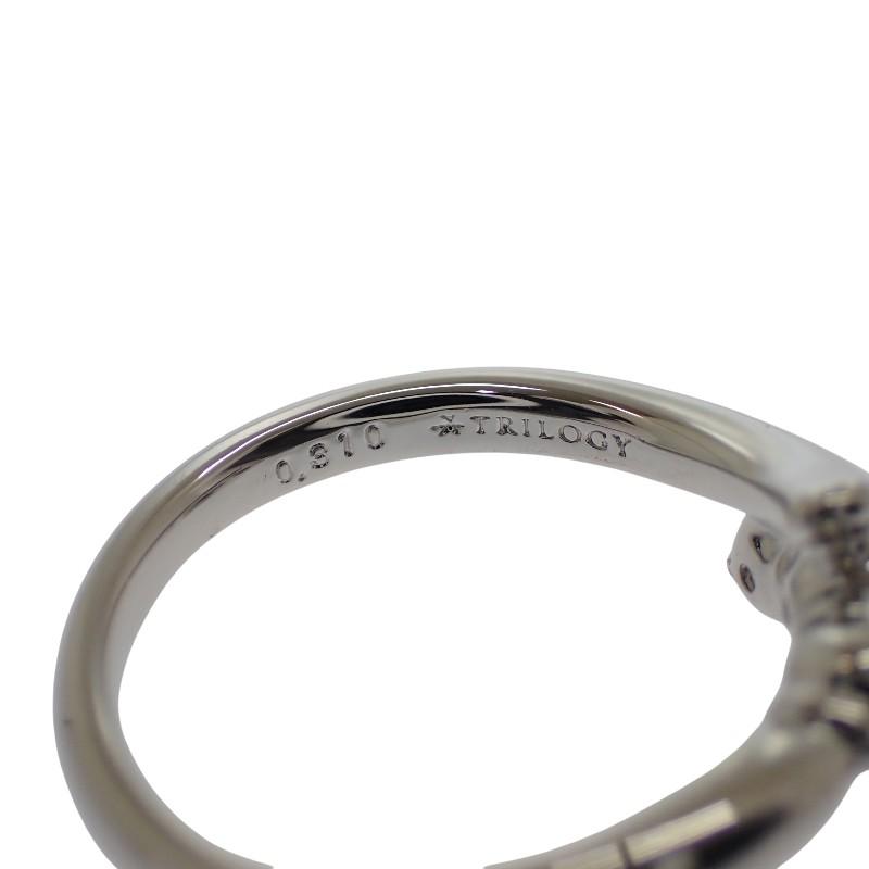 no brand  #11(JP Size) ring Pt900Platinum Women