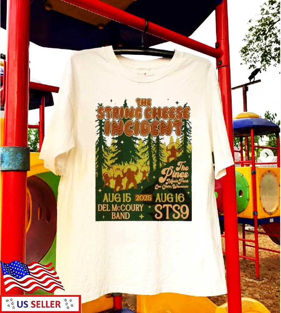 The String Cheese Incident The Pines Music Park August 1516 2025 shirt SEG_291 Unisex T-Shirt M