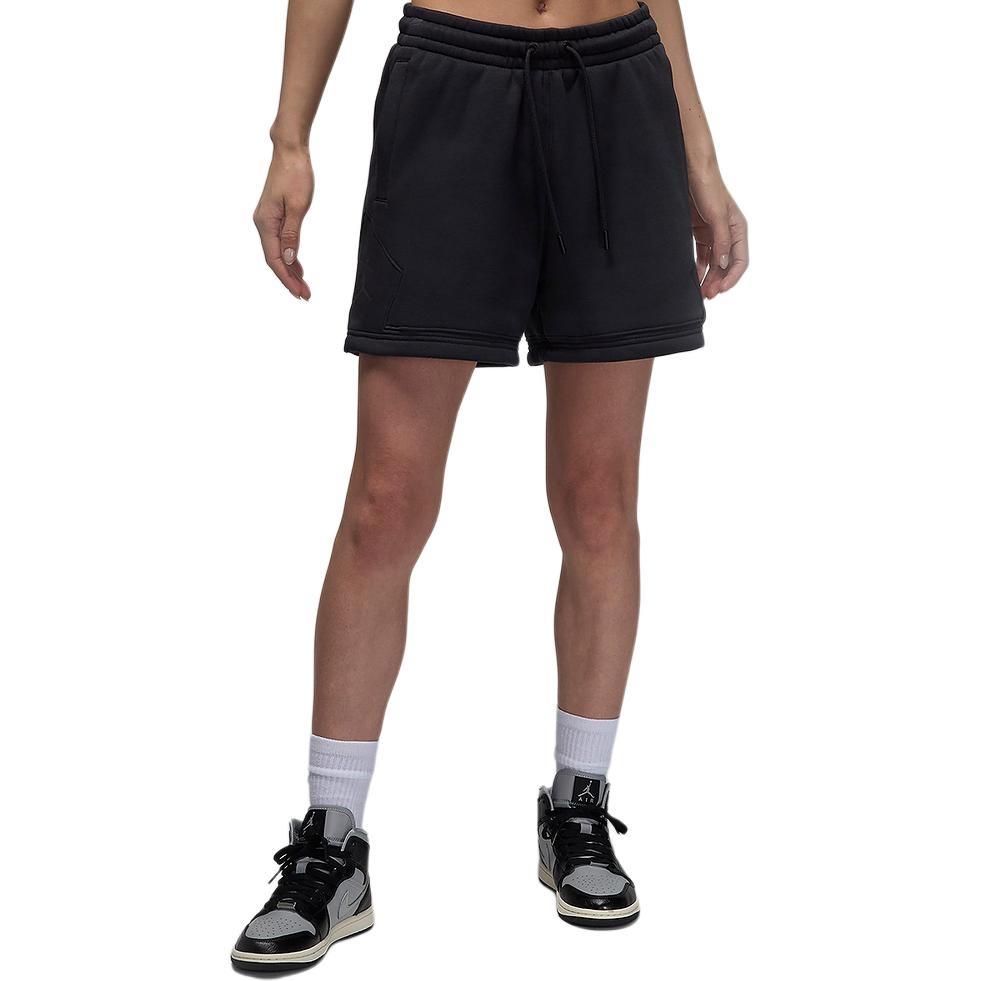 (WMNS) Air Jordan Paris Saint-Germain Fleece Shorts Asia Sizing Off Noir Women s FV7752-045 S