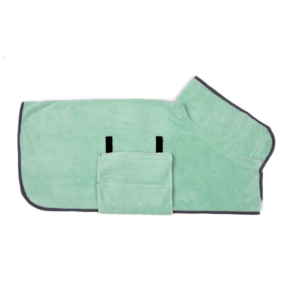 Microfibre Pet Quick Drying Coat Soft Cat Absorbent Towel Durable Dog Bathrobe Pet Grooming