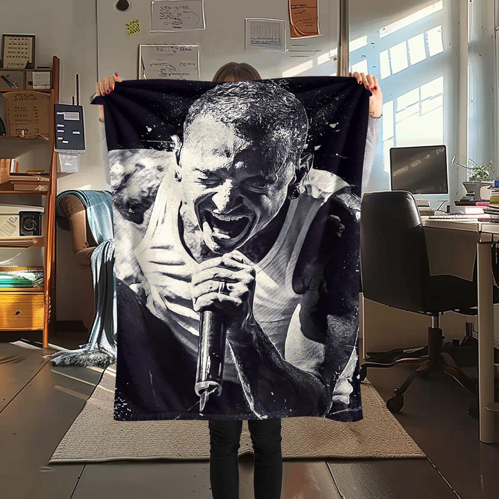 1 Stück Alien Erde Print Flanelldecke, Hohe Qualität, Bequem für alle Jahreszeiten, Heimdekoration, Wärme und Komfort, Perfekt für Weihnachtsgeschenke