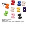 Craft Beads Set 10Pcs DIY Acrylic Bubble Letter Beads, Colorful Large Alphabet for Jewelry Making Crafts Making, Spacer Keychain Bag Charm Custom Word