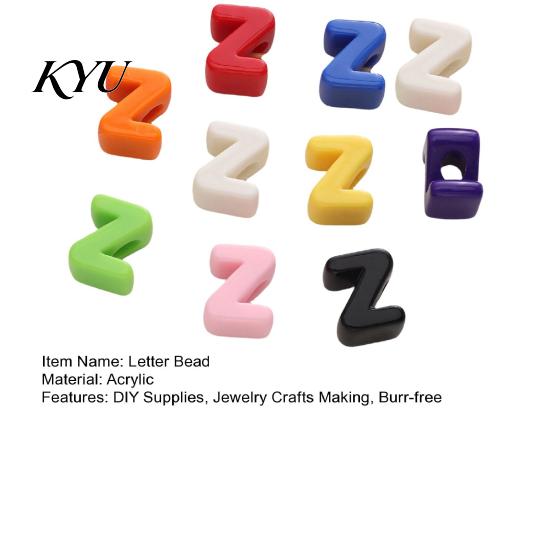 Craft Beads Set 10Pcs DIY Acrylic Bubble Letter Beads, Colorful Large Alphabet for Jewelry Making Crafts Making, Spacer Keychain Bag Charm Custom Word