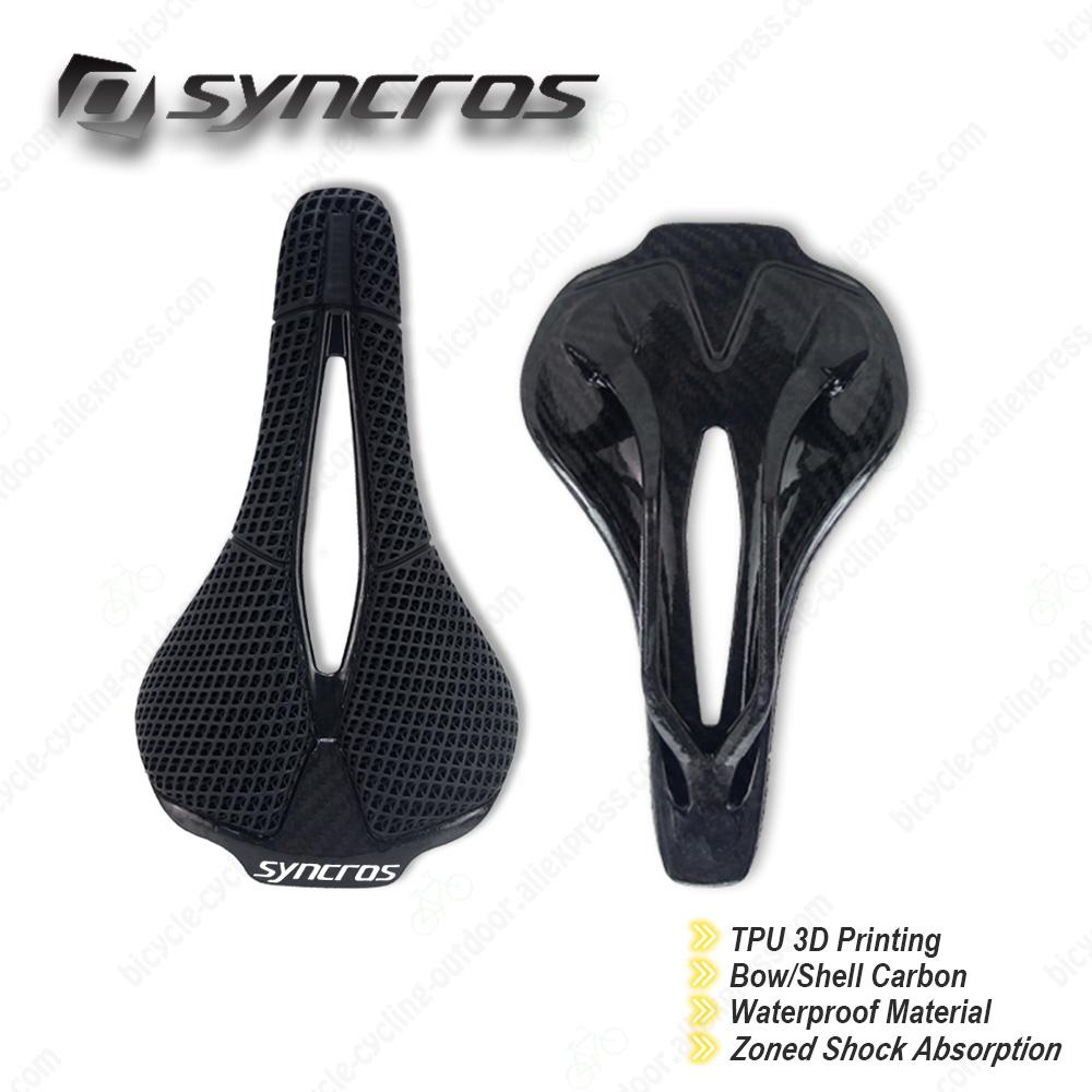 SYNCROS Bicycle Saddle Waterproof Material TPU 3D Printing