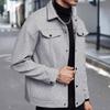 Herre Trendy Revers Ullkåpe Herre Ensfarget Casual Sport Business Jakke
