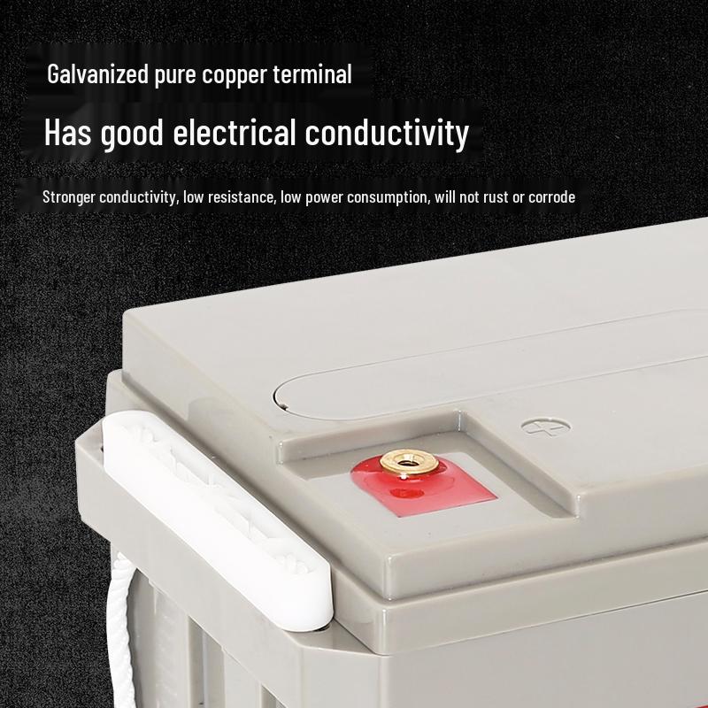 Naipu NPP 12V 120Ah Solar Colloidal Battery for Household, UPS, RV, Street Lighting