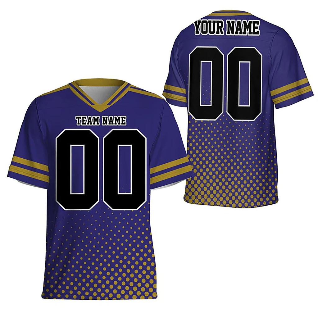 Customized Football Jerseys For Men, Women, Youth And Children, Personalized Team Name And Number For Adults And Children