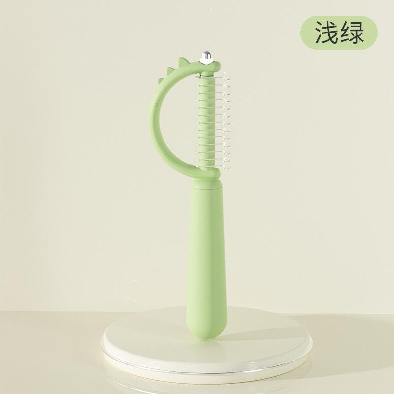 

New pet special comfortable bristle artifact two-way roller to float cat hair sticker cat dog supplies 17*5cm світло-зелений колір