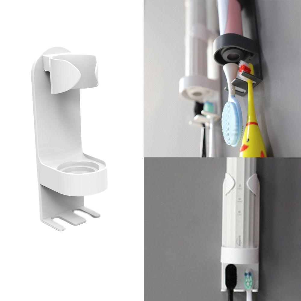 

Кронштейн для щетки без следов Многоцелевые крючки Держатель электрической зубной щетки Стойка для зубной щетки