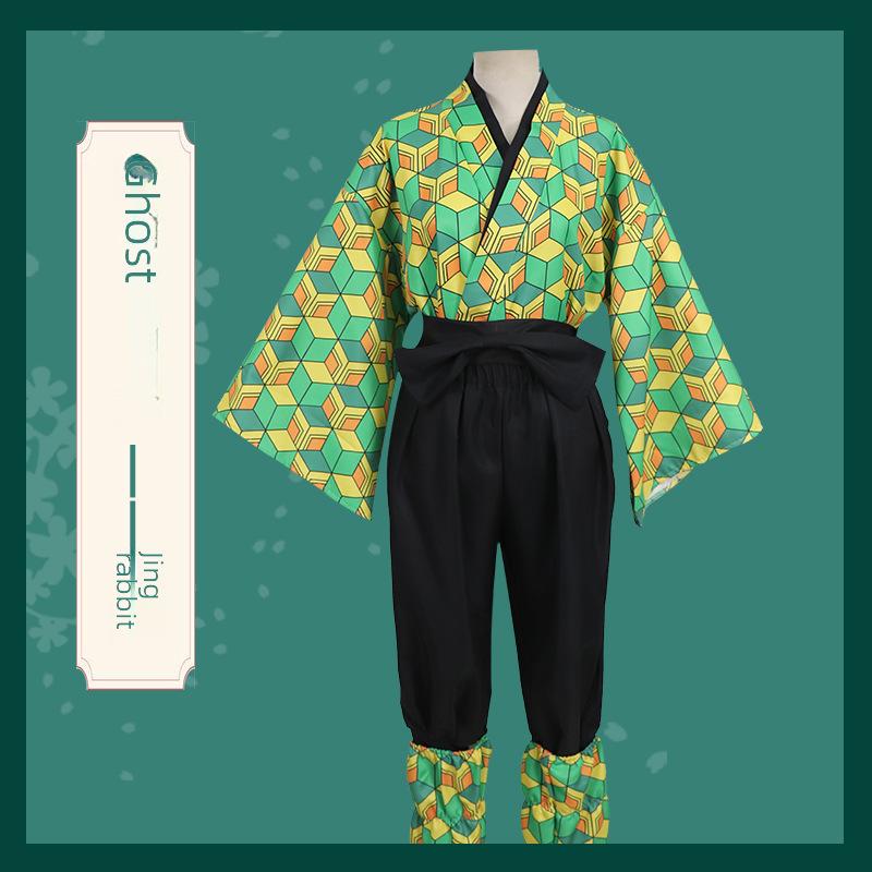 Star Comic Yuan Demon Slayer: Kimetsu No Yaiba - Tanjiro Senior Brother Satoshi Makoto Cosplay Costume Available