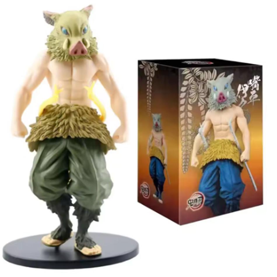 Anime Kimetsu No Yaiba Figure Kamado Tanjirou Action Figure Agatsuma Zenitsu Nezuko Warrior Pvc Model Toys