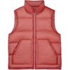 FW25 Classic Square Logo Solid Color Stand Collar Down Vest Men Vests CHXDNA252002P-PKL