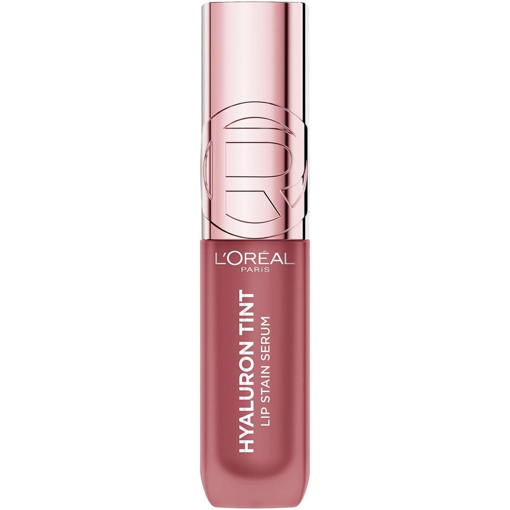 L'Oreal Paris Hyaluron Tint Lip Stain Serum, Watery Stain Effect, 635 Worth It Medium, 5 Ml
