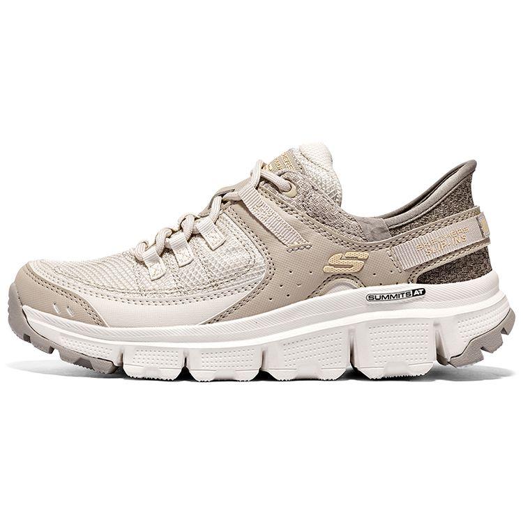 Skechers Summits At Slip-Ins City Walking Shock Absorption Durable Support Lightweight Low Top Running Shoes Women sneakers White 180147-TPE 35
