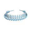 1Pc Headband Convenient Wave Big Comb Simple Hairband Fashion Headdress Hair Hoop Plastic