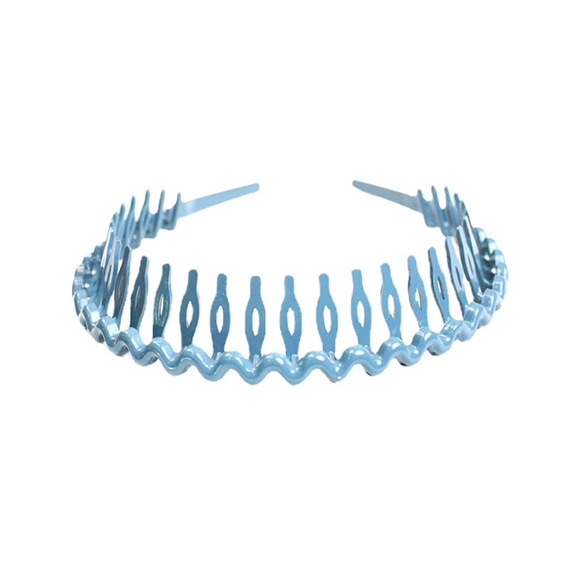 1Pc Headband Convenient Wave Big Comb Simple Hairband Fashion Headdress Hair Hoop Plastic