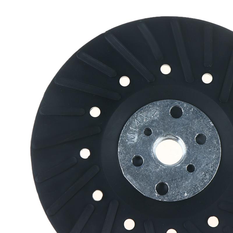 1 Pcs Sanding Disc Backing Pad Grinder Attachment For Angle Grinders Power Tools Accessories Dedicated Steel Paper Tray