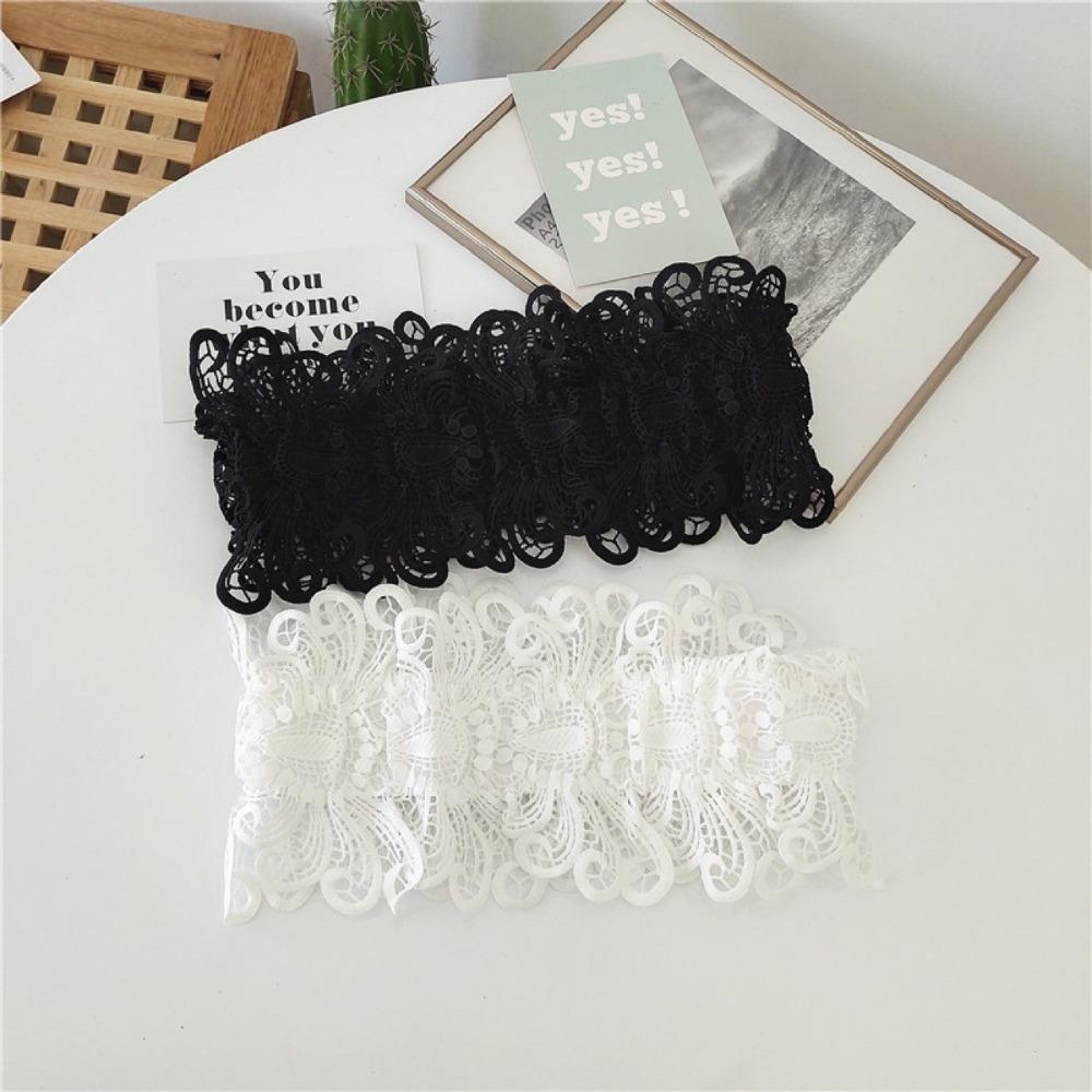 Elastic Lace Cummerbunds Solid Color Wide Waist Corset Fashion Corset Belt  Wedding