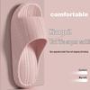 Women's Thick Sole Non-Slip EVA Slippers - Poop Design, Air Cushion Comfort for Couples, Summer Indoor Use.