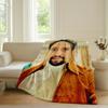 Fashion print L-Lin Manuel Miranda Blanket For Sofa Office Bed Plane Travel Sleep Read Relax Camping Soft And Warm