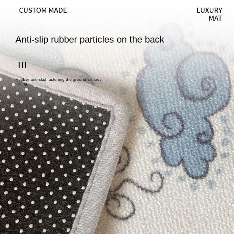 Dywan do pokoju dziecięcego, dywanik do raczkowania dla niemowląt, duży rozmiar, nadający się do prania w pralce, dywanik podłogowy do czytania, do zabawy, antypoślizgowy