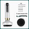 Smart Jade Gua Sha and Electric Vacuum Cupping Massager with Negative Pressure Suction for Meridian Unblocking