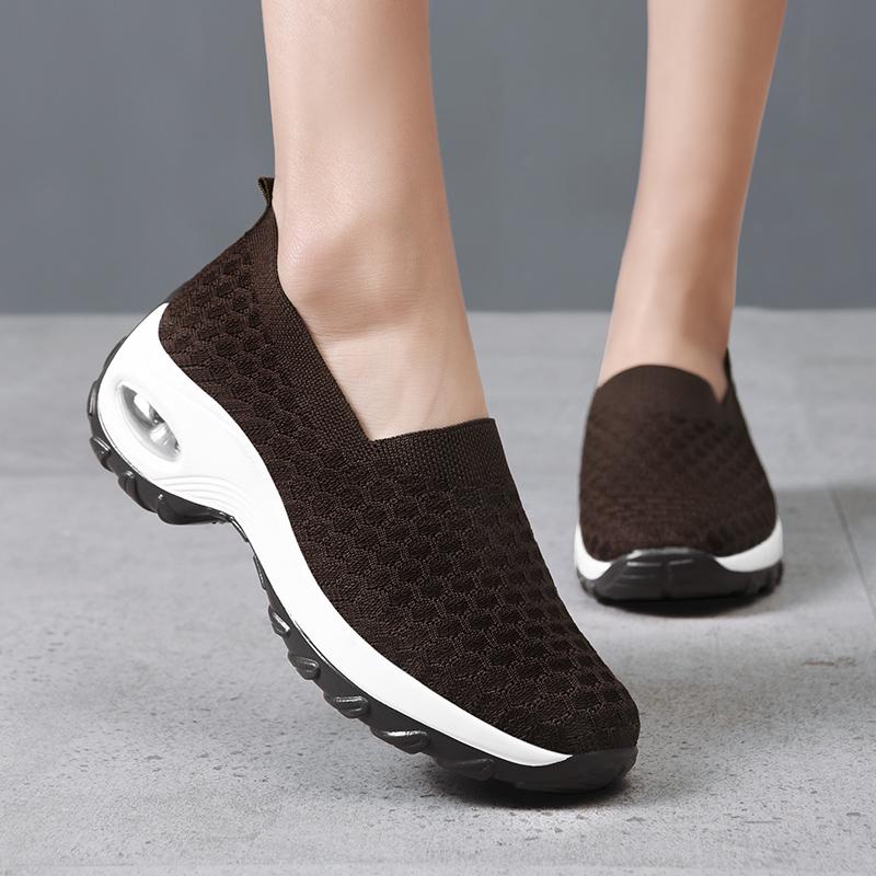 Zapatos baratos de punto de mosca Zapatos de cojín de aire Calcetines  Zapatos de mujer, Zapatos de madre Moda Zapatos de juventud Zapatos  casuales Zapatos deportivos 35-42 comprar a buen precio —