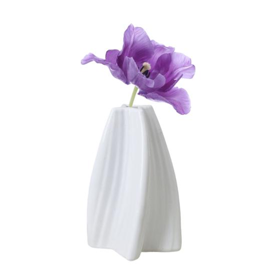 Nordic Flower Vase Decorative Modern Art Vase Shatterproof Flower Bottle for Flower Arrangement Living Room Home Decor