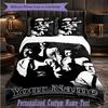 Personalized 3Pcs Bedding SetArctic Monkeys Custom Text Duvet Cover Pillowcase Set Bedroom Gift