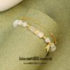 Xingcheng S925 Hetian Jade Bamboo Double Bracelet - Chinese Niche Style Jewelry