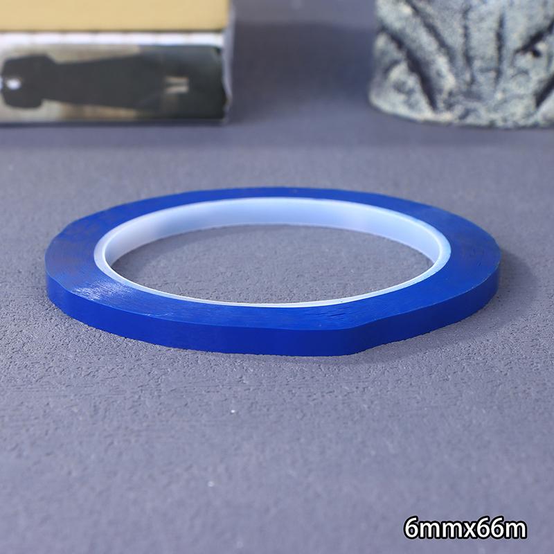 3/6/10MM 66M Graphic Whiteboard Tape Adhesive Chart Line Grid Electrical Marking Tapes High Temperature Resistant Pinstripe Tape