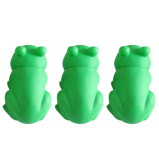 Hundespielzeug, interaktives Hunde-Kauspielzeug mit Geräuscheffekt, Cartoon-Frosch-förmiges Haustier-Zähnereinigungsspielzeug, Heimtierbedarf