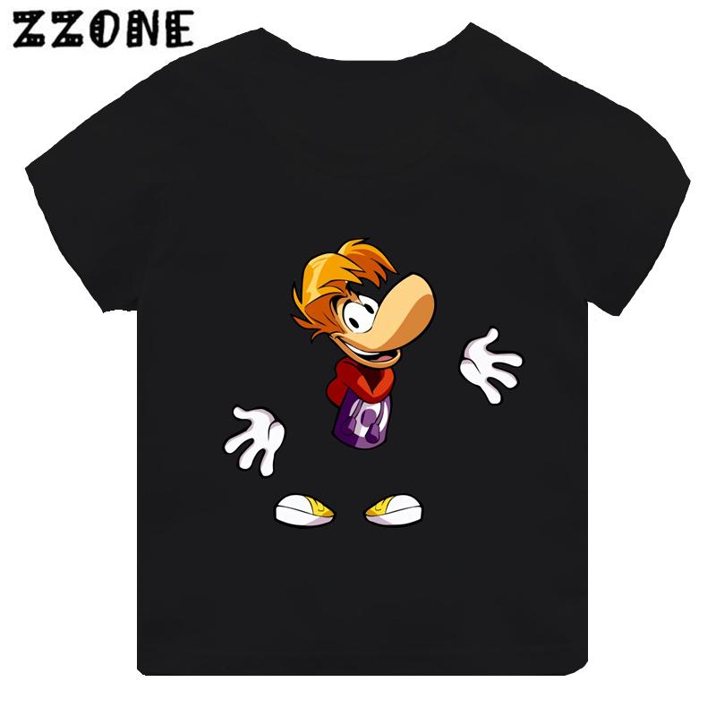 Rayman Legends Adventures Gioco Stampa Maglietta Bambini Divertente Vestiti Ragazze Neonati Maschi T-shirt Manica Corta Top BambiniTH5886