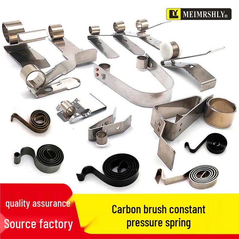 U-Shaped Circlip Generator YZR Motor Carbon Brush Holder with Stainless Steel Constant Pressure Compression Spring 13280200. Yes