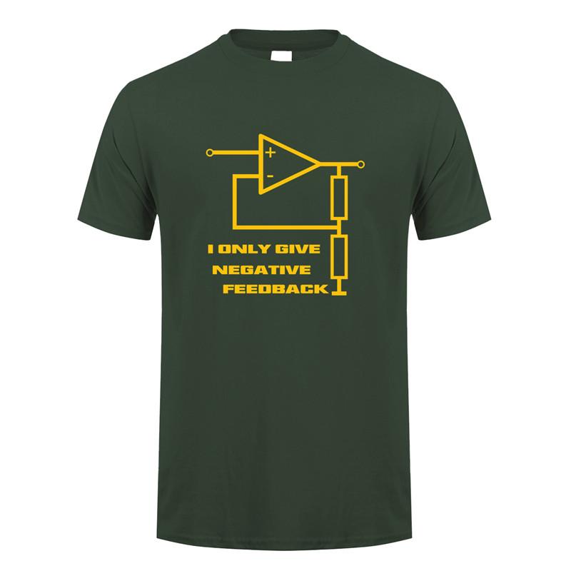 Funny I Give Negative Feedback Engineer T Shirt Unisex Short Sleeve Cotton Tshirts Unisexs Camisetas Gift Jl065