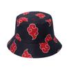 Japanese Naruto Anime Xiaoyun Cloud Printed Fisherman Hat Shade Cartoon Hat Sun